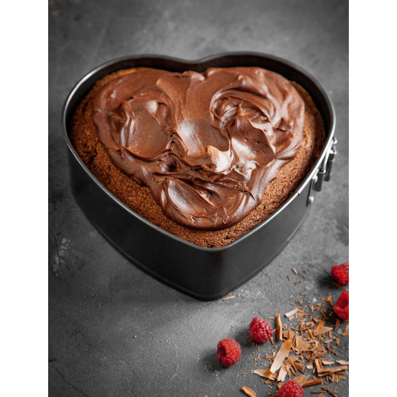 MasterClass Non-Stick Spring Form Heart Shape Cake Tin