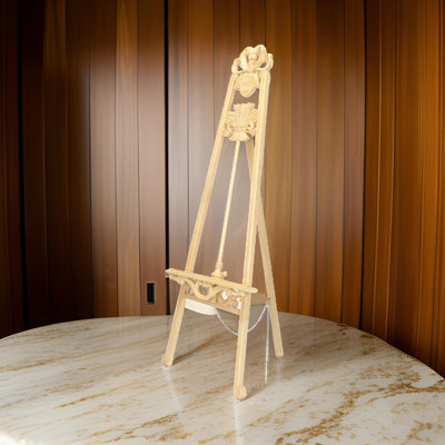 Benjara Folding Wood Tripod Easel