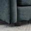 Canapé 2 places en tissu chenille sans accoudoirs