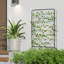 127.2Cm H x 61Cm W Metal Lattice Panel Trellis