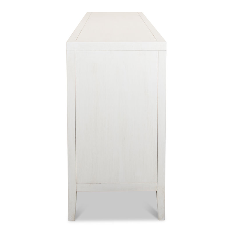 Cortina 80'' White Contemporary Sideboard with Adjustable Shelves