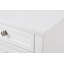 Table de chevet 2 tiroirs Meade, blanc-351678308