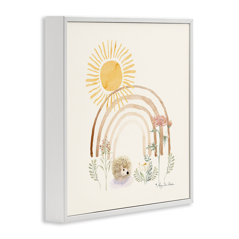 «Soft Boho Nature», estampe numérique par Audrey Jeanne Roberts, Estampe numérique encadrée blanc bord de mer