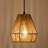 7.09 in. 2 Pack Boho Mini Rattan Pendant Light-1953159684