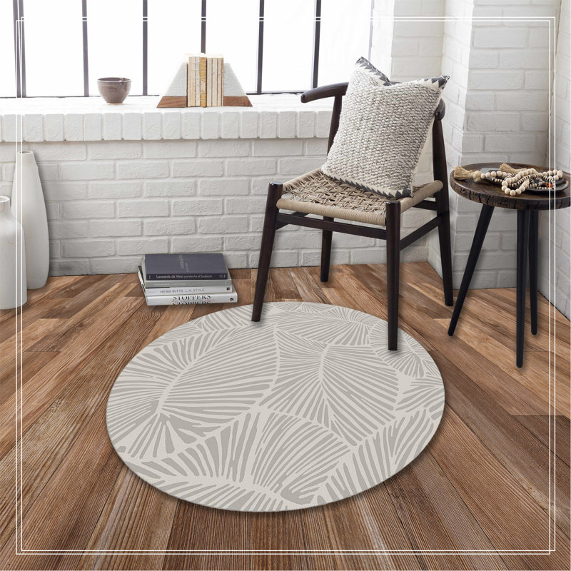 Tapis rond 41 po x 41 po