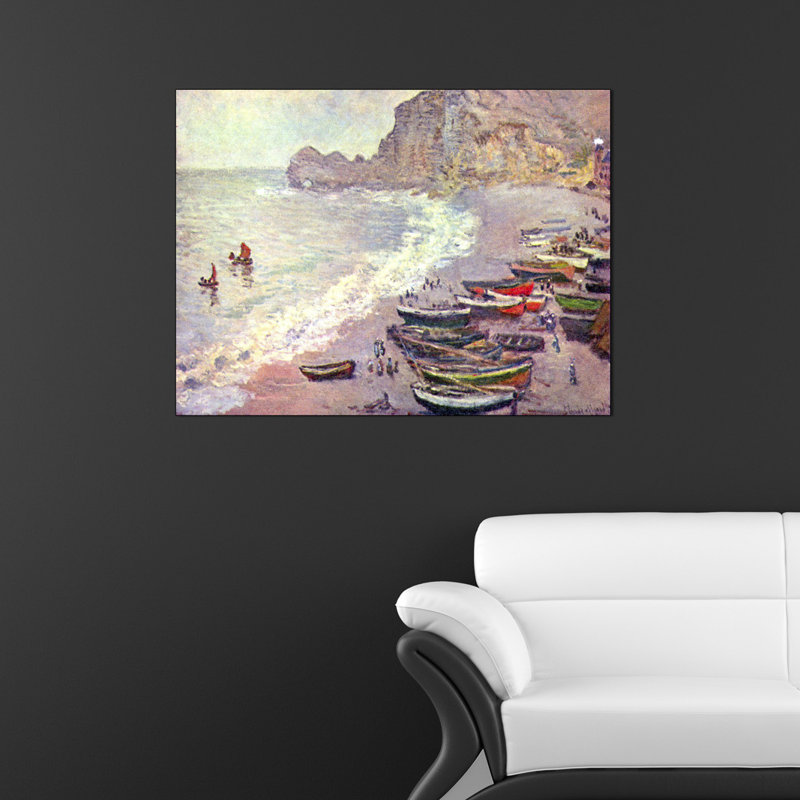Claude Monet - Wrapped Canvas Painting, 60cm H x 80cm W x 1.8cm D