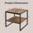 Kornokipos 20 " W Nightstand
