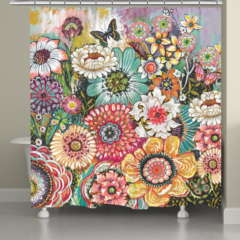 Shower Curtain, 71" H x 74" W
