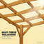 Pergola arquée, treillis de jardin pour l'extérieur