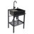 Freestanding Stainless Steel Sink With Faucet