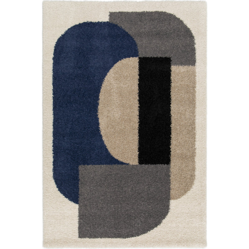 Faulk Abstract Area Rug, Rectangle 200 x 290cm