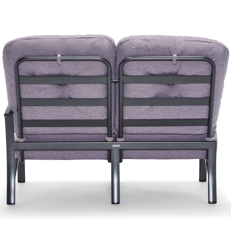 Fremont Outdoor 2 - Seat Loveseat, Graphite