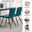 Leann Tufted Velvet Upholstered Back Side Chair-739582758