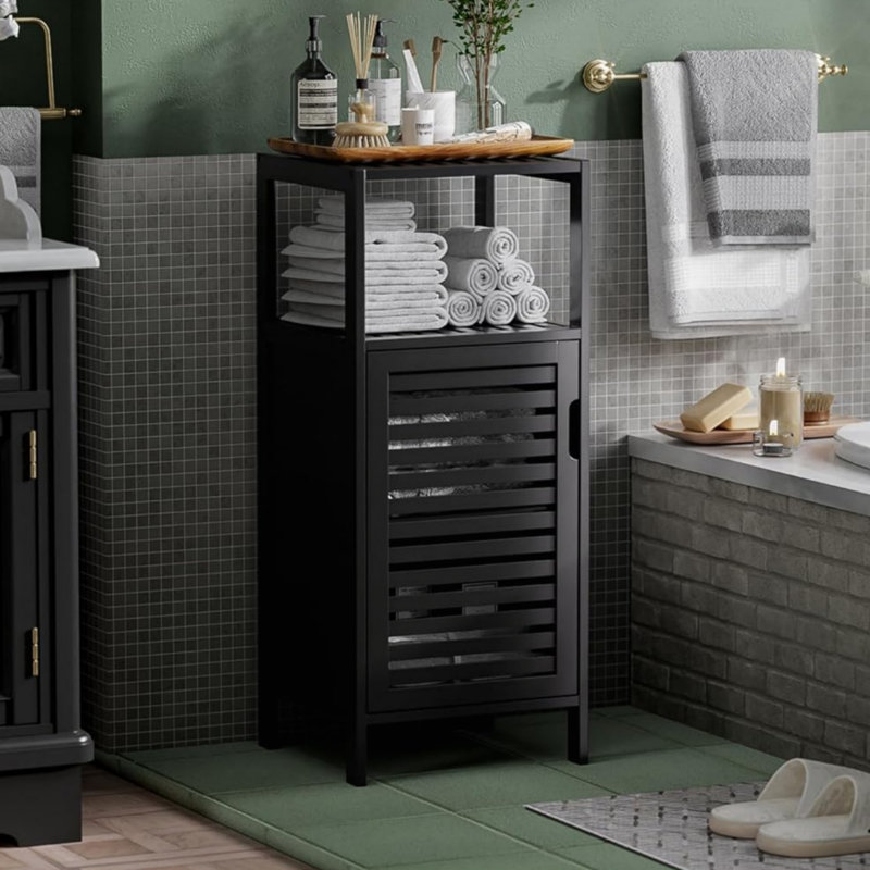 Bamboo Freestanding Bathroom Cabinet