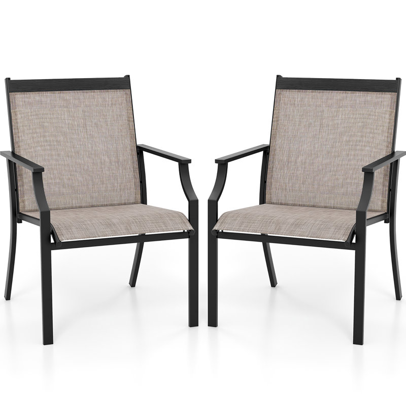 Fauteuil de salle à manger Letizia, Brun