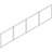 Wall-Mount Hutch Frosted Glass Door-106462766