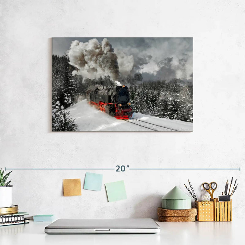 Mehar German Steam Train, 8" H x 12" W