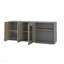 Armoire murale 3 tablettes 3 portes