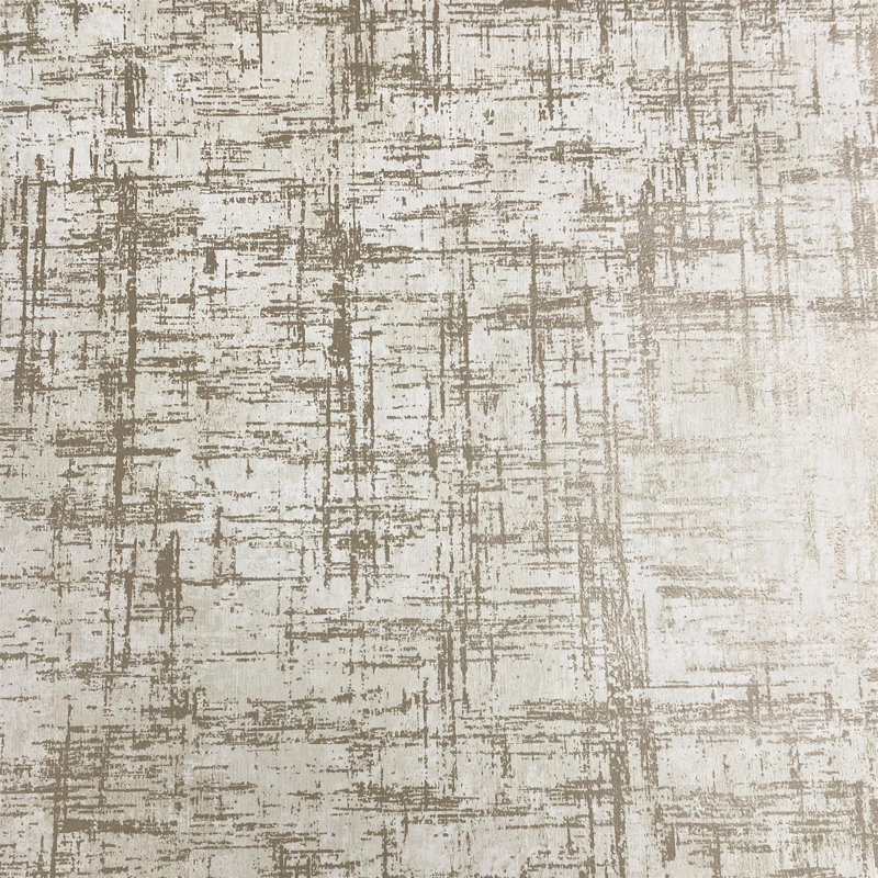 Etta Texture Wallpaper - For Living Room, Bedroom, Fireplace - Textured Finish, Geometric Pattern, Cream