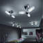 Candle 1-Light Semi Flush Mount