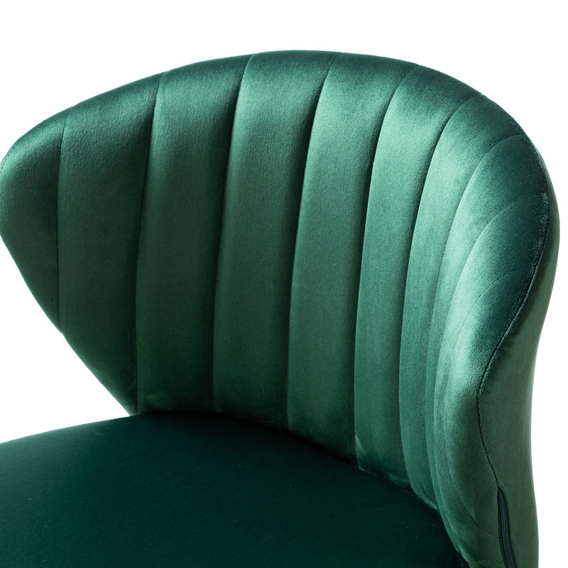 Fauteuil d'appoint à oreilles Axia, Vert