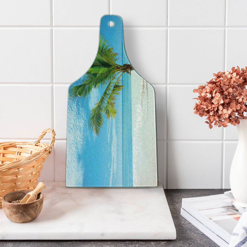 Planche à découper en verre East Urban Home