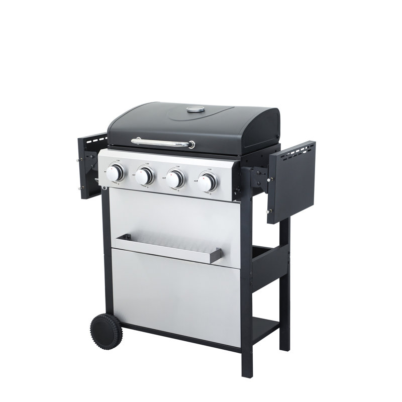 Barbecue au gaz propane à 4 brûleurs
