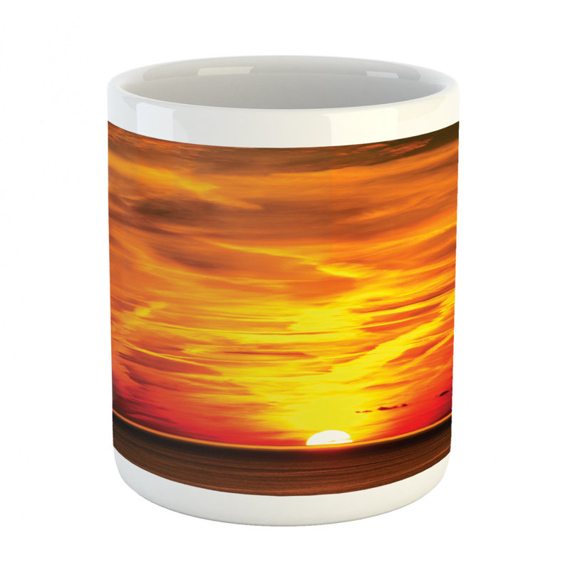 Grande tasse à café landscape