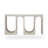 Beige Solid + Manufactured Wood Rectangular Console Table-1051789845-1051789849