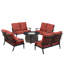 Paillere Outdoor 6 - Piece Conversation Set-593054135