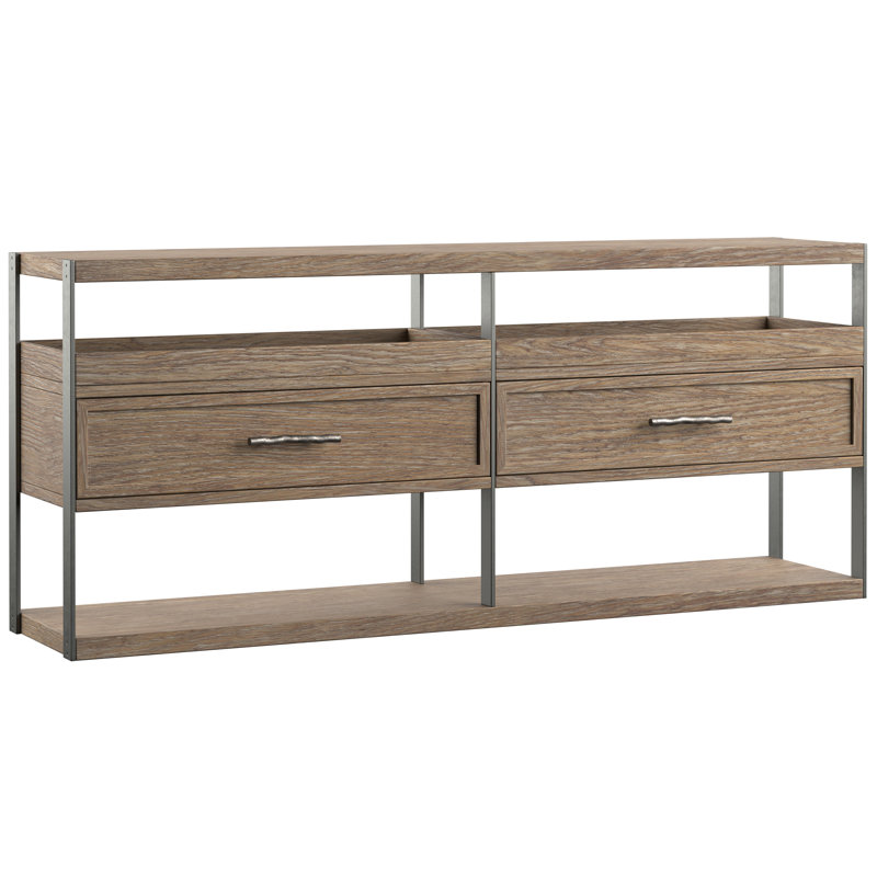 Casa Paros 74'' W Solid Wood Console Table