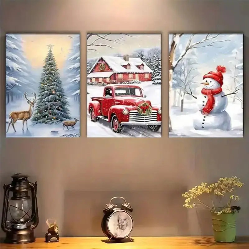 3 Piece Wrapped Canvas Print