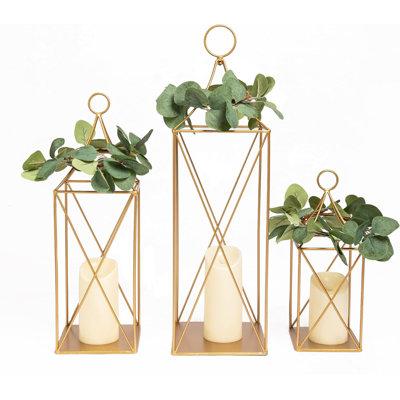 23.75'' H Metal Lantern