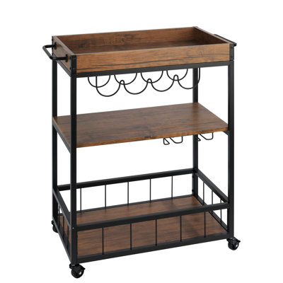 Metal Bar Cart