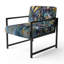 Chaise d'appoint rembourrée Golden Explosion Triangles III-482677207