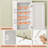 67.7" Tall Narrow Pantry Storage Cabinet with Drawer and 6 Shelves