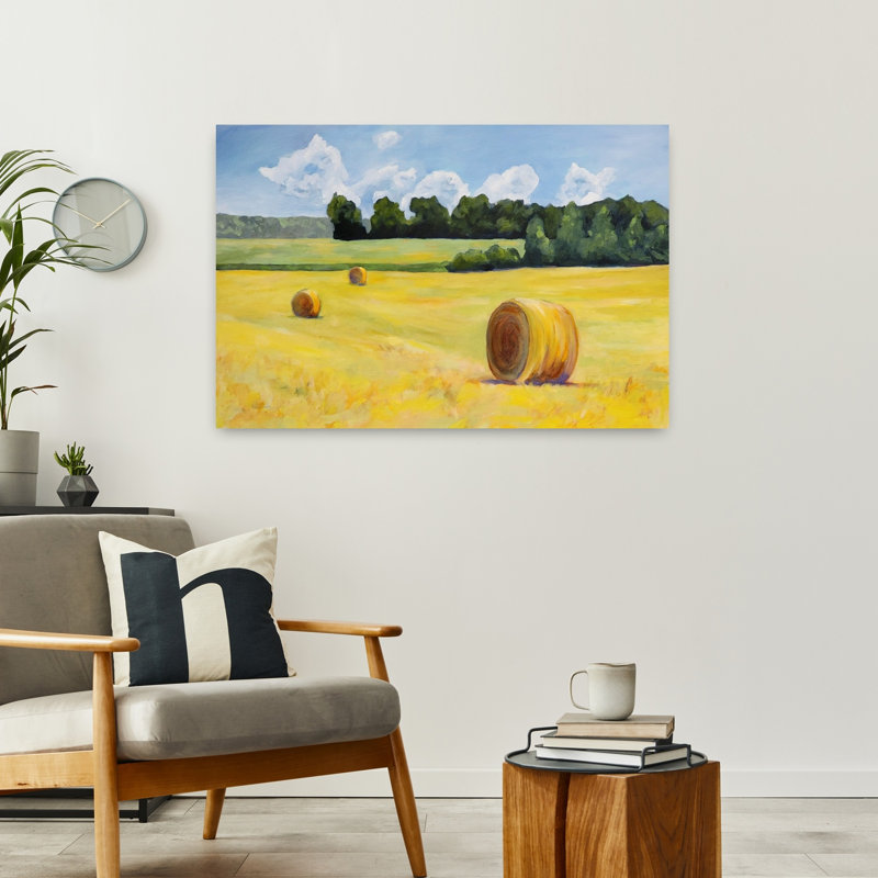 Golden Hay Field, H 24 po x l 36 po