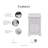 Goyette Freestanding Standard 1 Single Vanity Bathroom Vanity With Marble Top-31593718-132881814