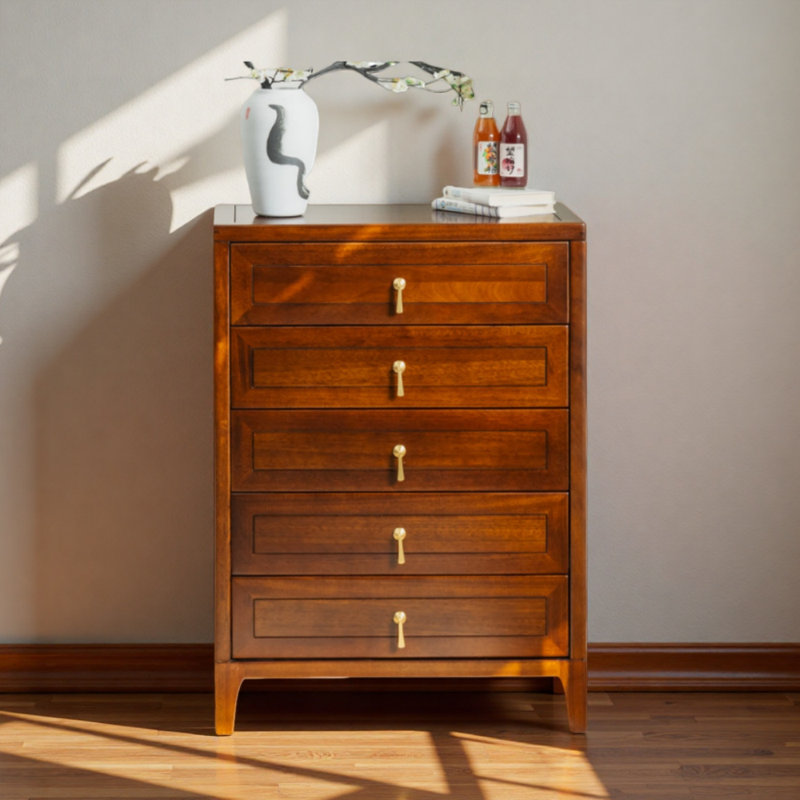Five Drawer Retro Sideboard