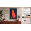 Silhouette in Red Minimalist - Wrapped Canvas-960673880-960673881