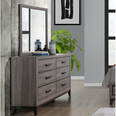Keaunte 58'' W 6 - Drawer Dresser