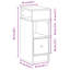Rozario 25cm W Manufactured Wood Bedside Table-1023704795-1023704794