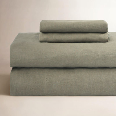 100% French Linen Sheet Set