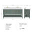 Meuble-lavabo double 72 po ARIEL Moille-2005902854-2008990285