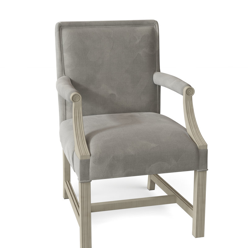 Warwick Upholstered Arm Chair, 9953 Willow, Almond Buff