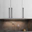 Paquet de 10 poignées d'armoire, poignées de tiroir en alliage de zinc massif, quincaillerie de cuisine et de commode moderne avec filetage profond-114880708-114880700