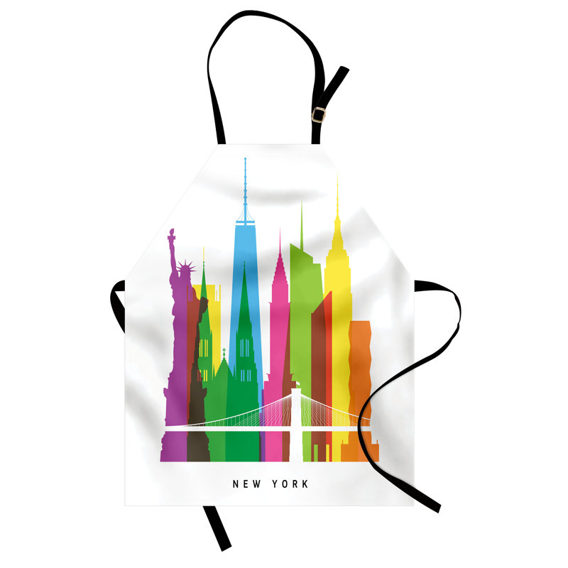 Multicolore, tablier américain East Urban Home, cuisine, jardinage