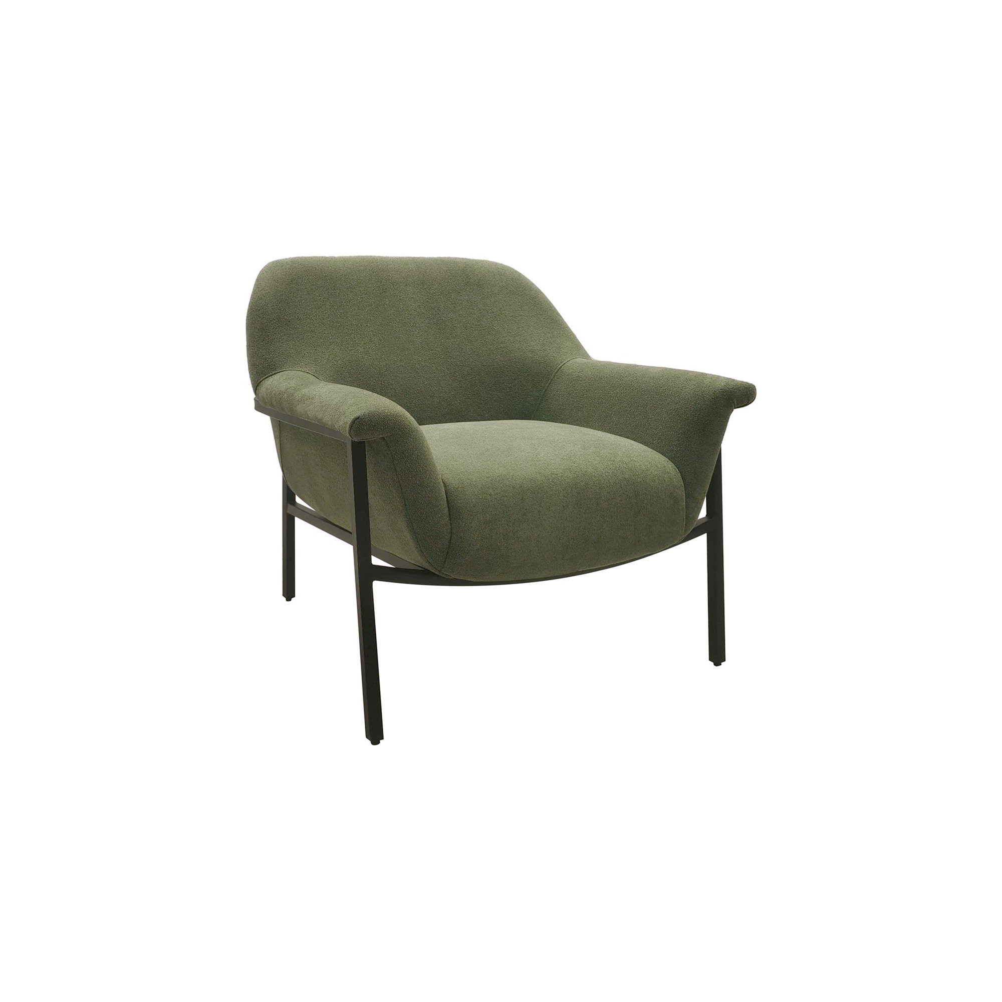 Starnisha Accent Chair, Green Polyester
