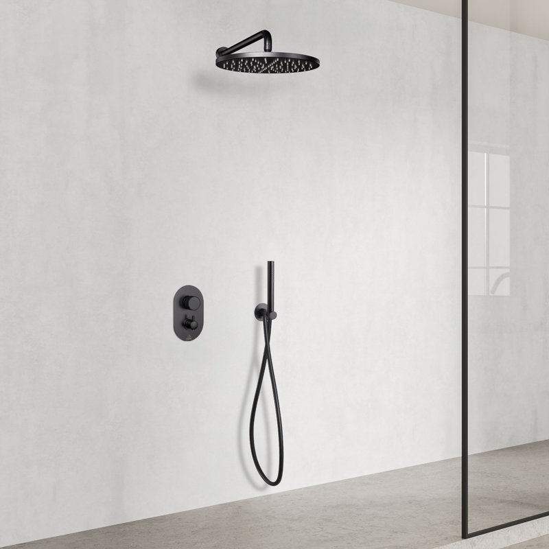 Ensemble de douche complet Primo, Noir