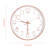 Rose Gold 11.5" Silent Non-Ticking Quartz Wall Clock